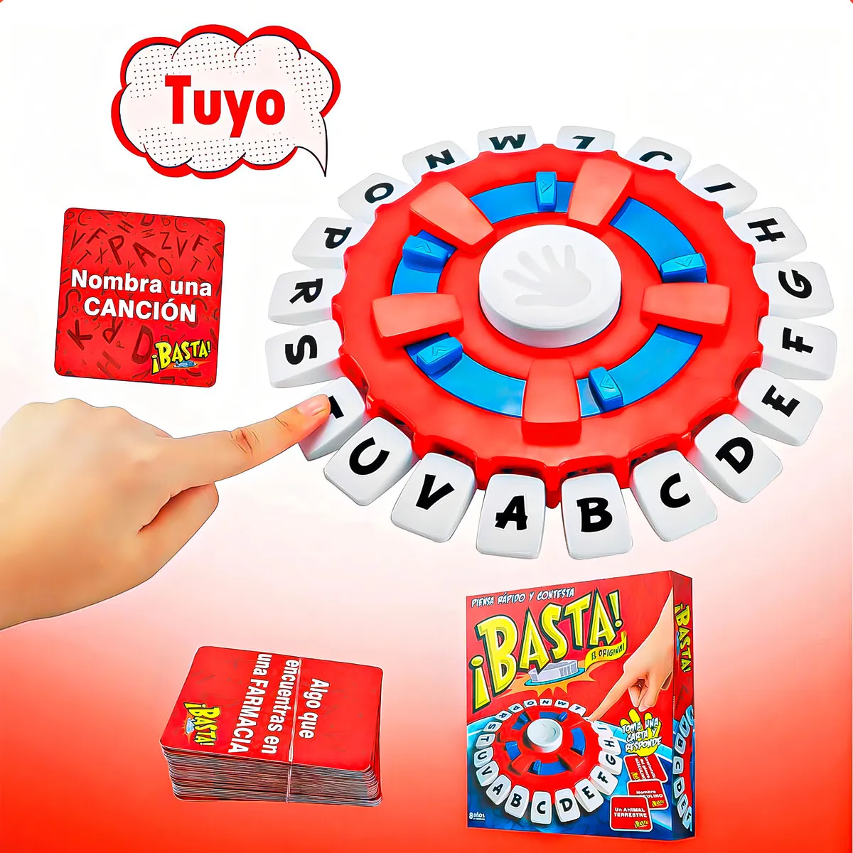 ¡BASTA! | Juego de Mesa Viral: Piensa rápido y ríe sin parar