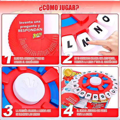 ¡BASTA! | Juego de Mesa Viral: Piensa rápido y ríe sin parar