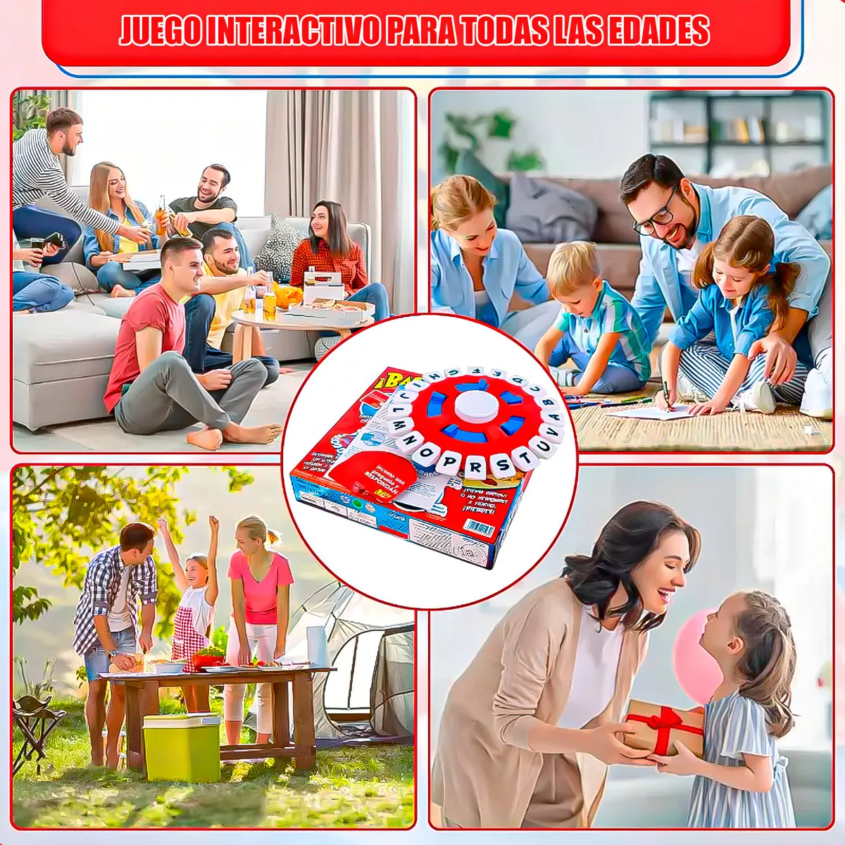 ¡BASTA! | Juego de Mesa Viral: Piensa rápido y ríe sin parar