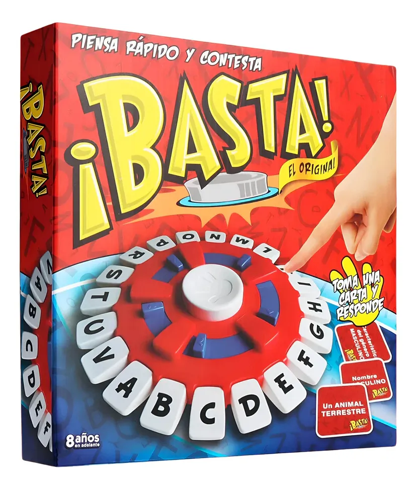 ¡BASTA! | Juego de Mesa Viral: Piensa rápido y ríe sin parar