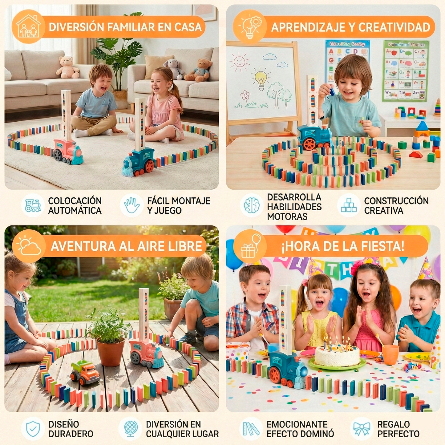 TREN DOMINÓ | DOMINÓ AUTOMÁTICO